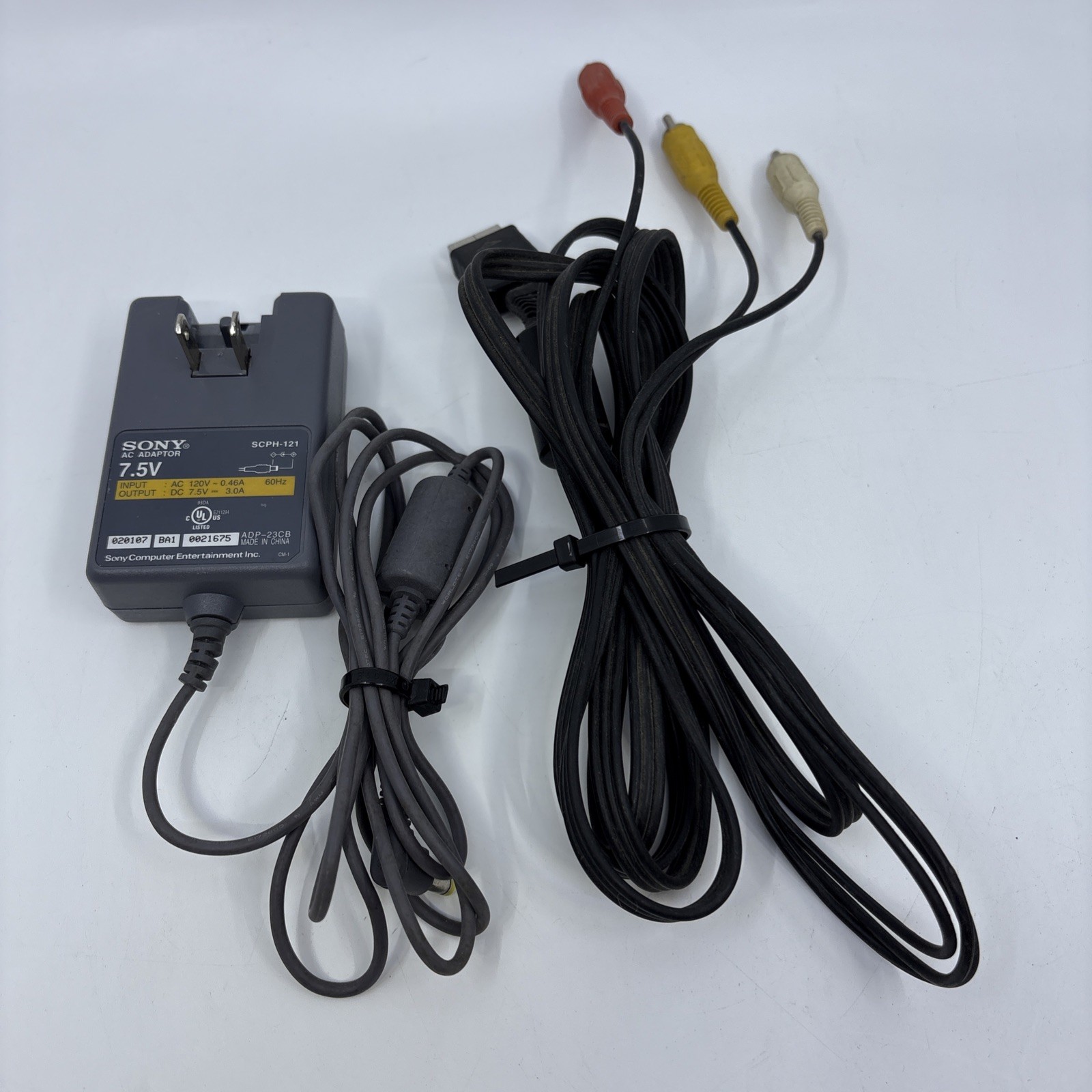 Sony PSOne Video Game Console White SCPH-101 w/ AV & Power Cords – Tested!