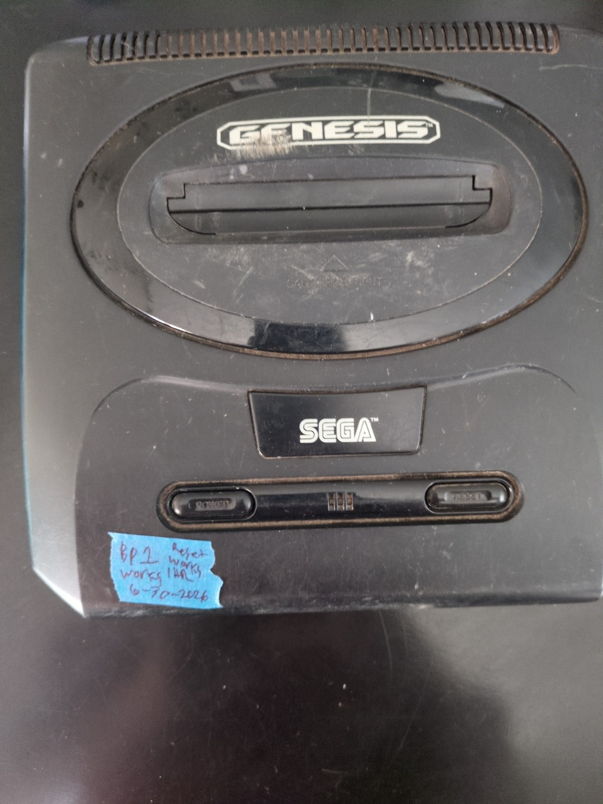 SEGA Genesis Model 2 Console Bundle AV, RF, AC, Controller, Tested for One Hour!