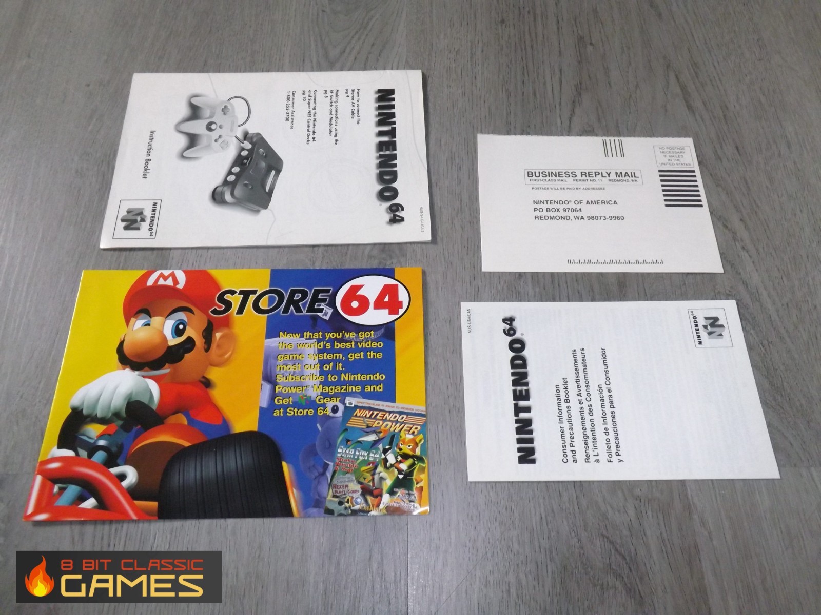 Original Nintendo 64 System Bundle in BOX – FAST SHIPPING! 618A