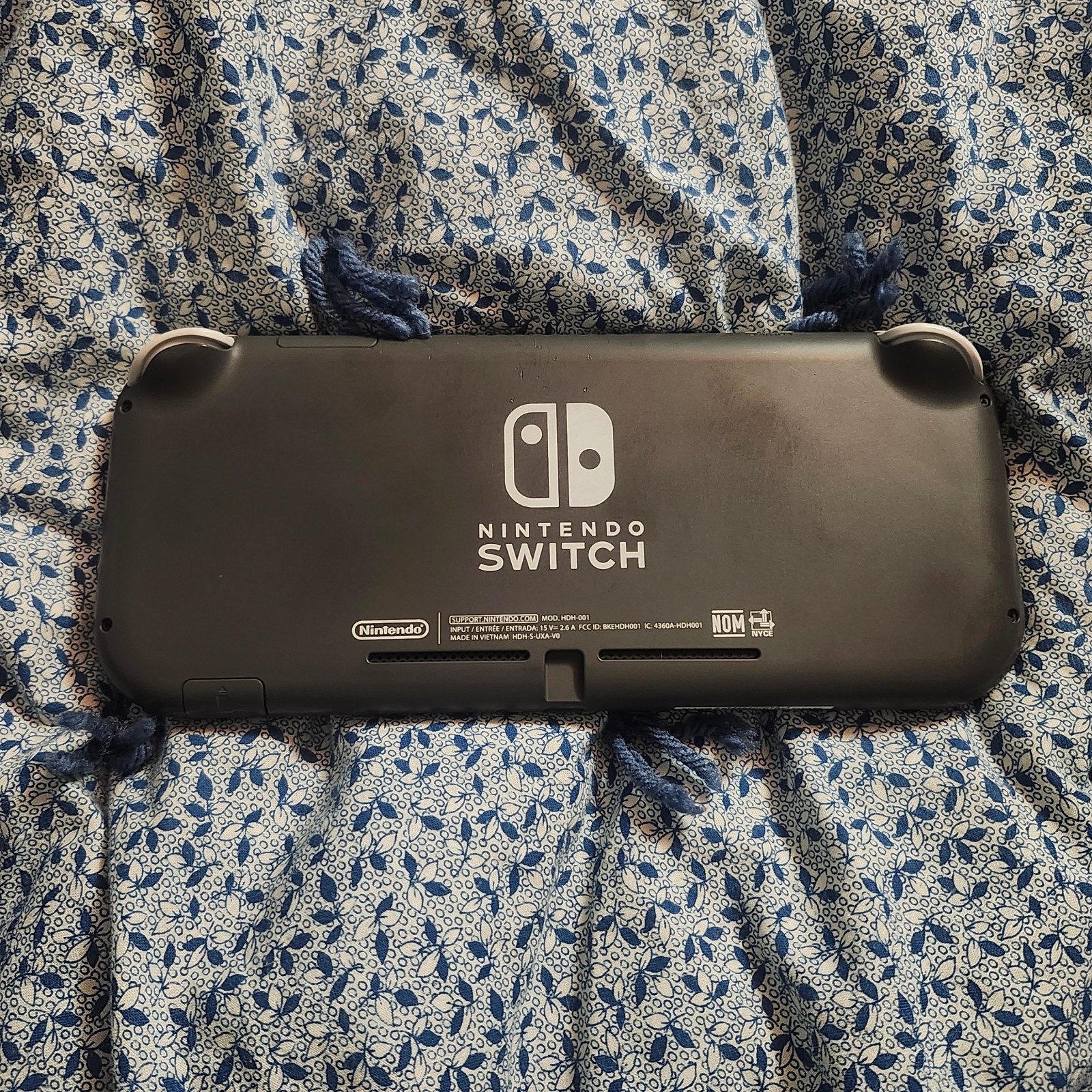 Nintendo Switch Lite Grey Console with Carrying Case, no box or charger