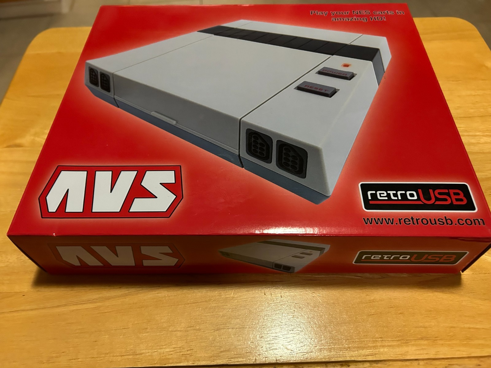 RetroUSB AVS FPGA HDMI Console Plays Nintendo NES And Famicom Games