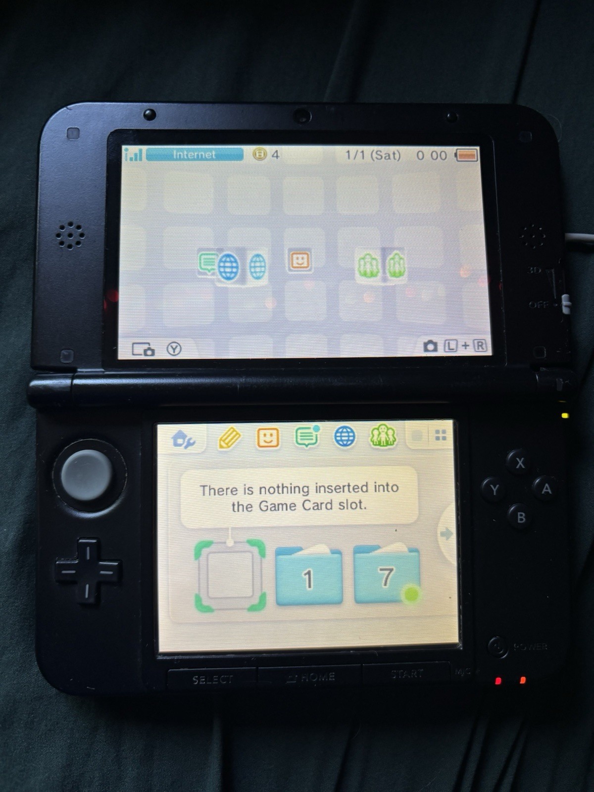 Nintendo 3DS XL Red/Black Pokemon X/Y Limited Edition 3D 4GB NTSC-U/C