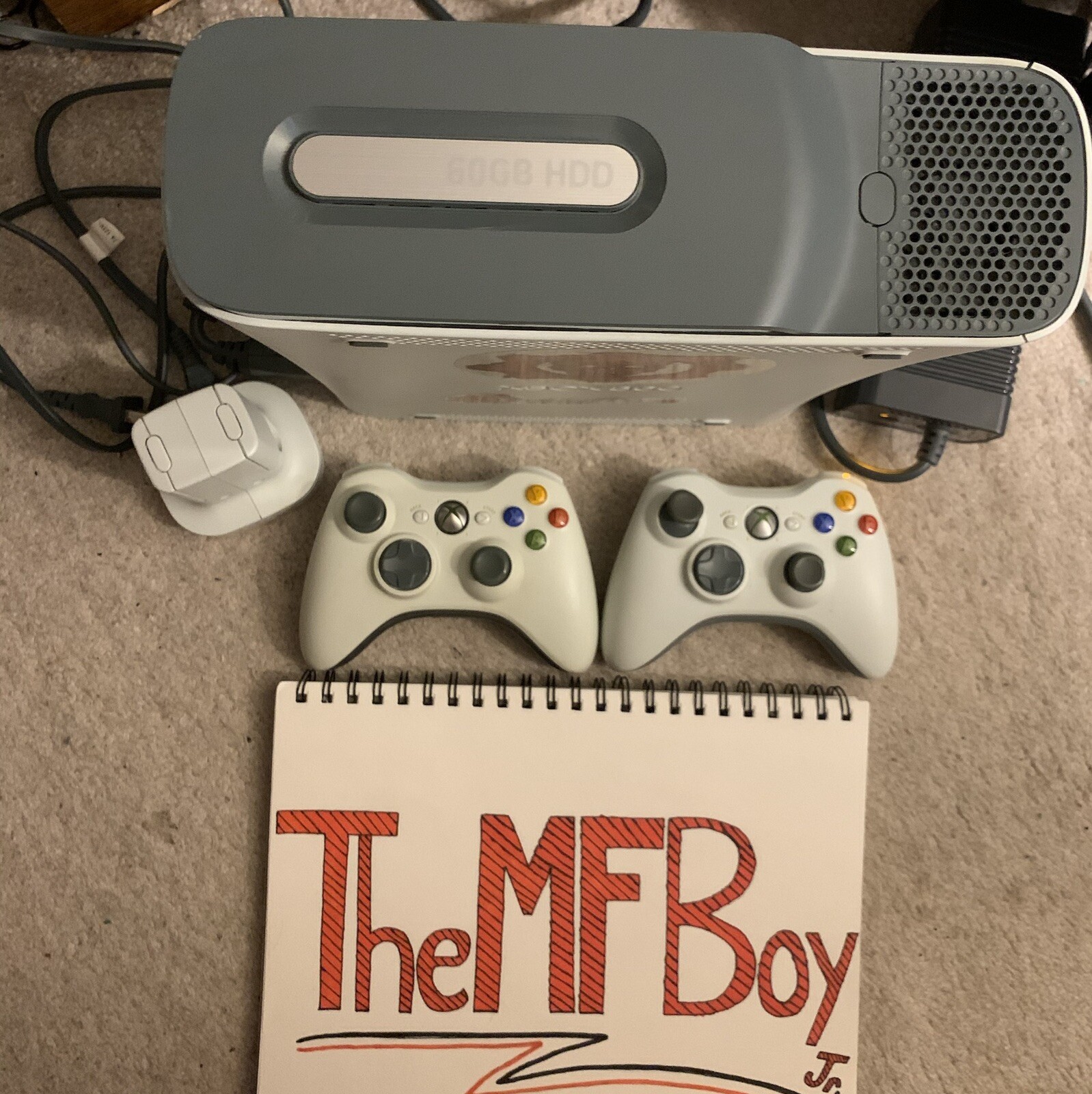 Microsoft Xbox 360 Pro System Bundle 60GB White Console