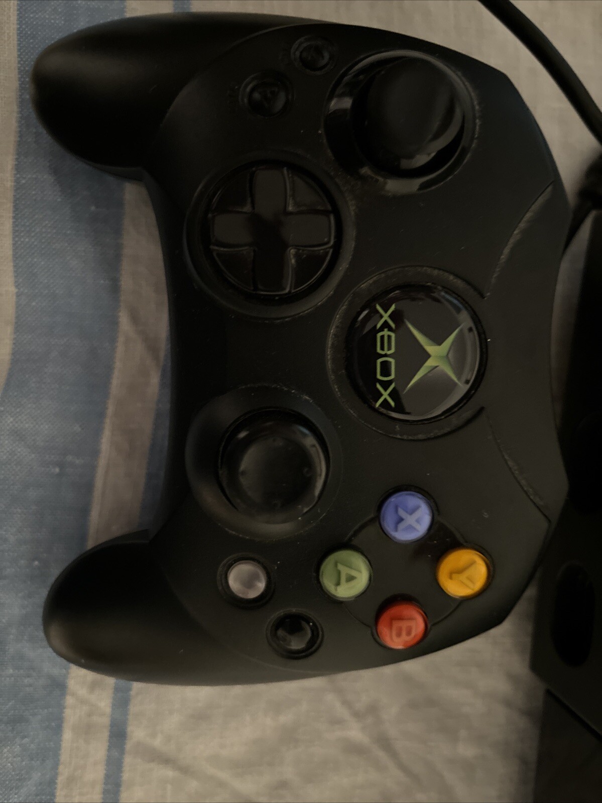 Microsoft Xbox Launch Edition 8GB Home Console – Black-2 Controllers And Cords