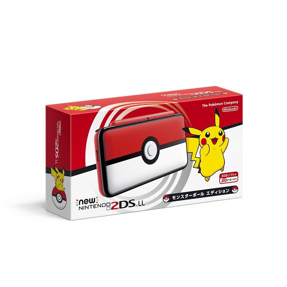 New Nintendo 2DS LL Monster Ball Edition Shipping from JAPAN