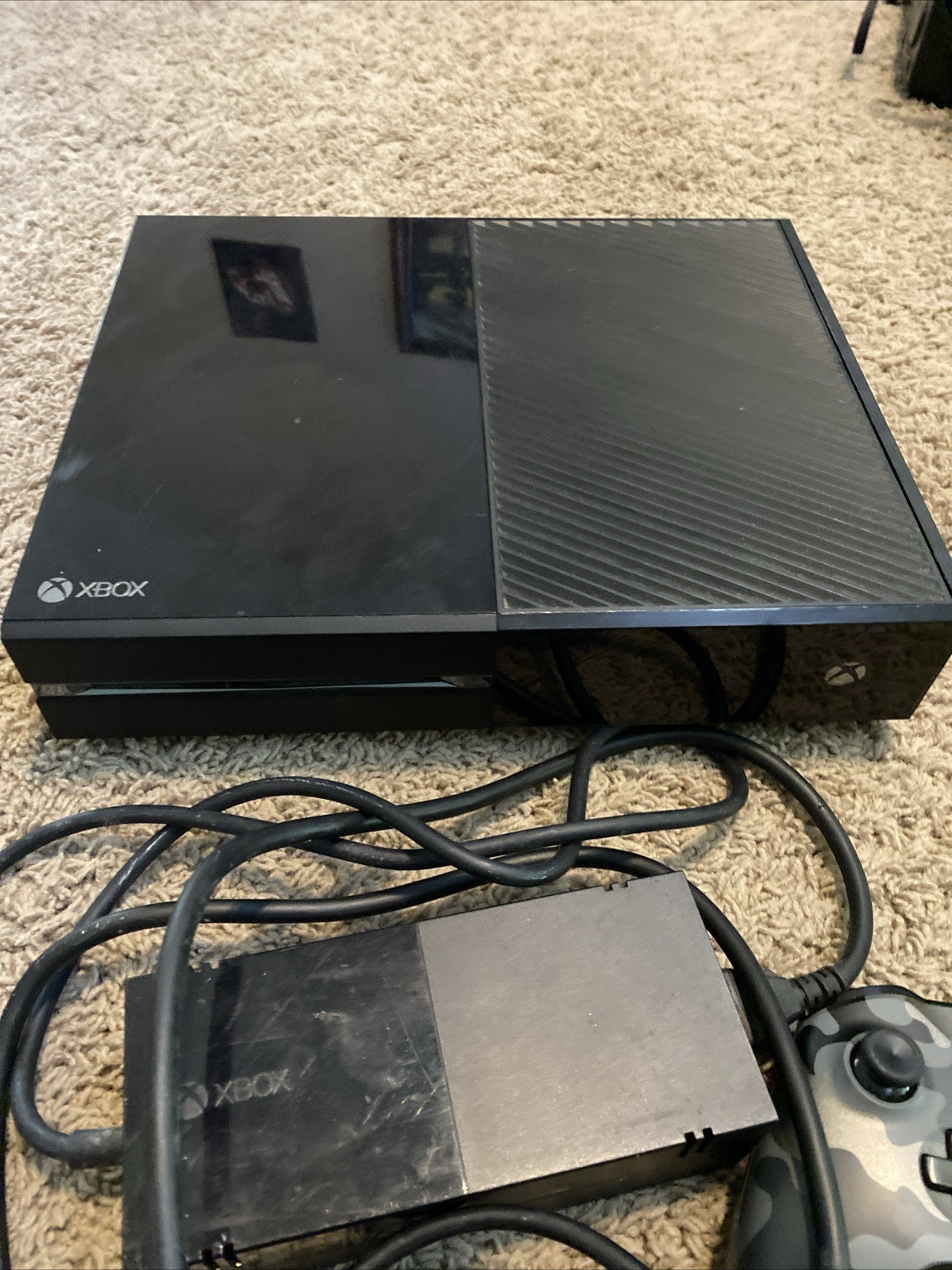 Microsoft Xbox One 365GB Console W/ Controller Tested Working
