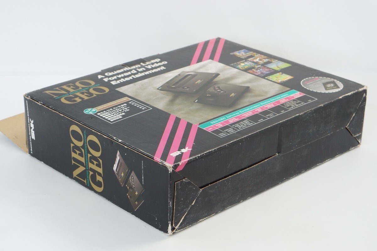 NEO GEO AES Console Boxed SNK Tested System JAPAN 223712