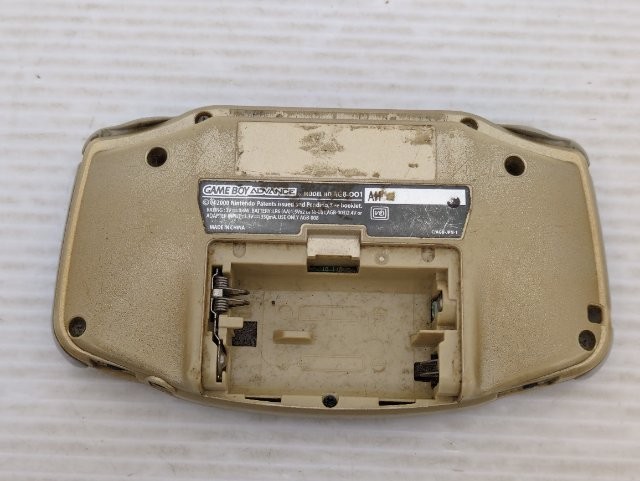 AS IS-Game Boy Advance Console (AGB-001 / Gold) GameBoyAdvance JP 9000025585545