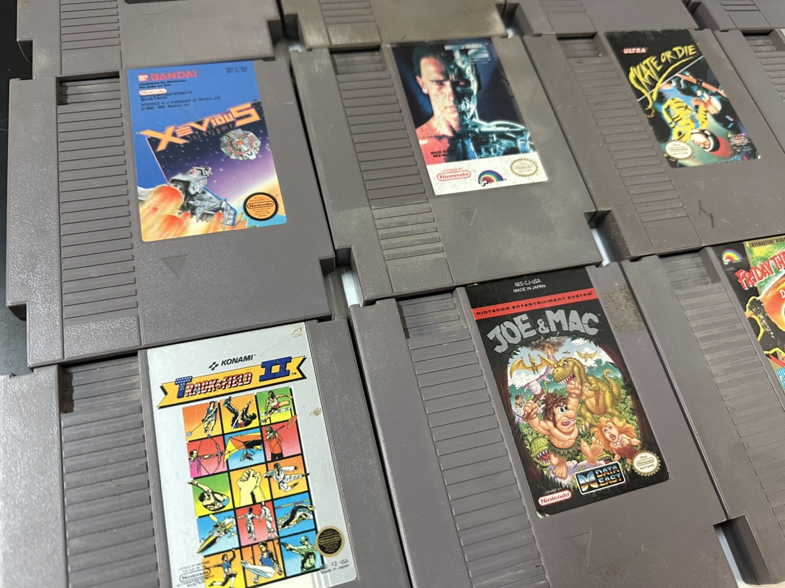 Nintendo NES-101 Original Top Loader Console System BUNDLE WITH 20 GAMES & MORE