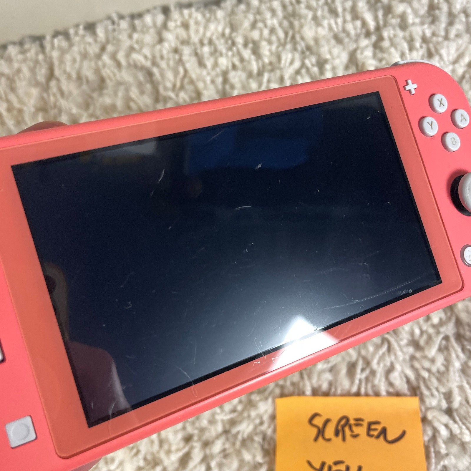 Nintendo Switch Lite Coral Pink Console Handheld System HDH-001 Tested