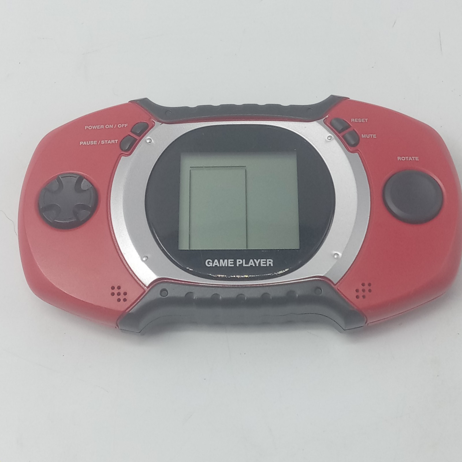 Retro Game Player Handheld System Red Tested Working