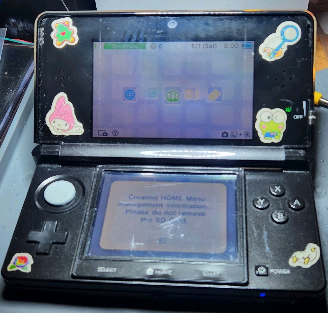 Nintendo 3DS Handheld System – Cosmo Black