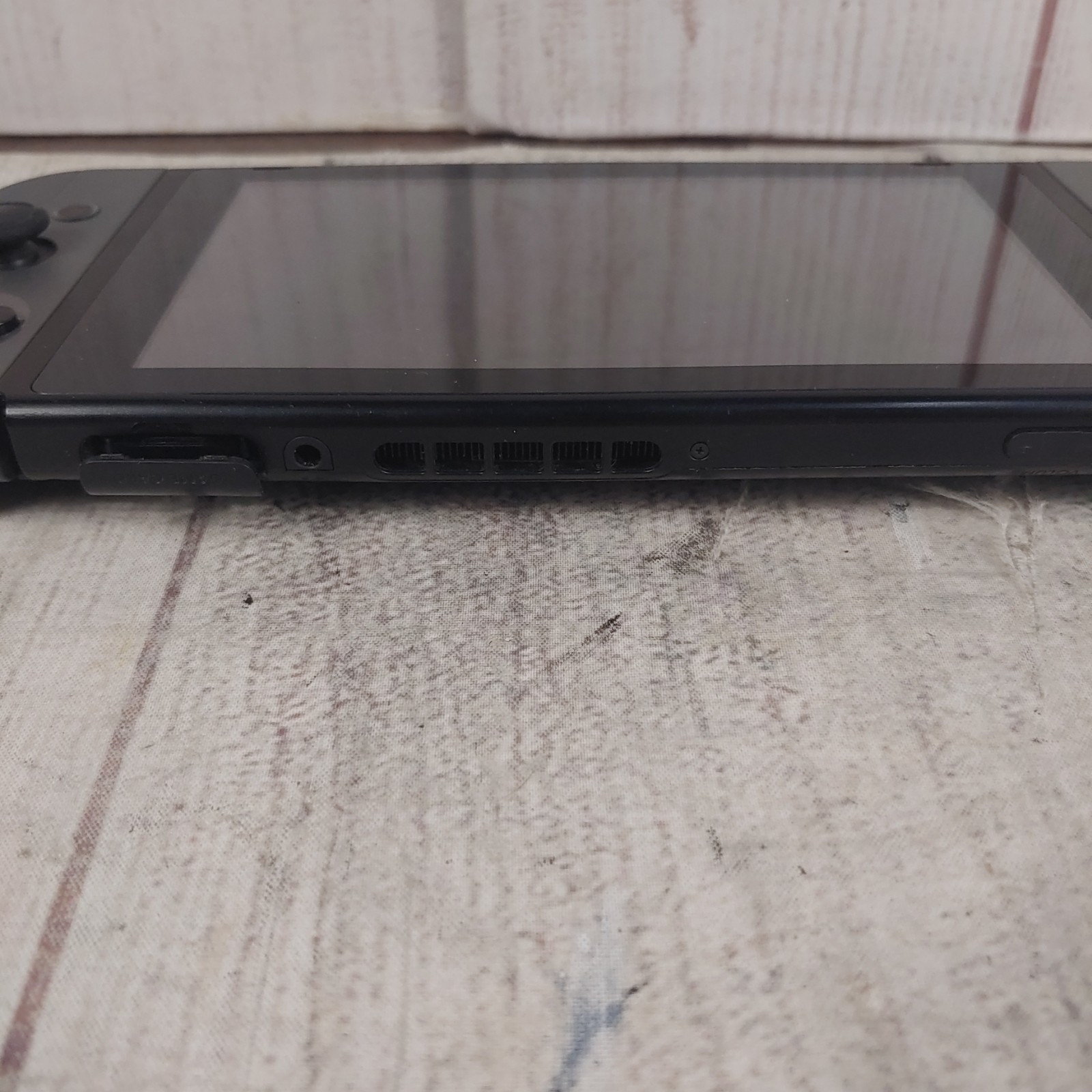 WORKING Nintendo Switch HAC-001 Console – w/ Gray 3RD PARTY Joy‑Cons – TESTED