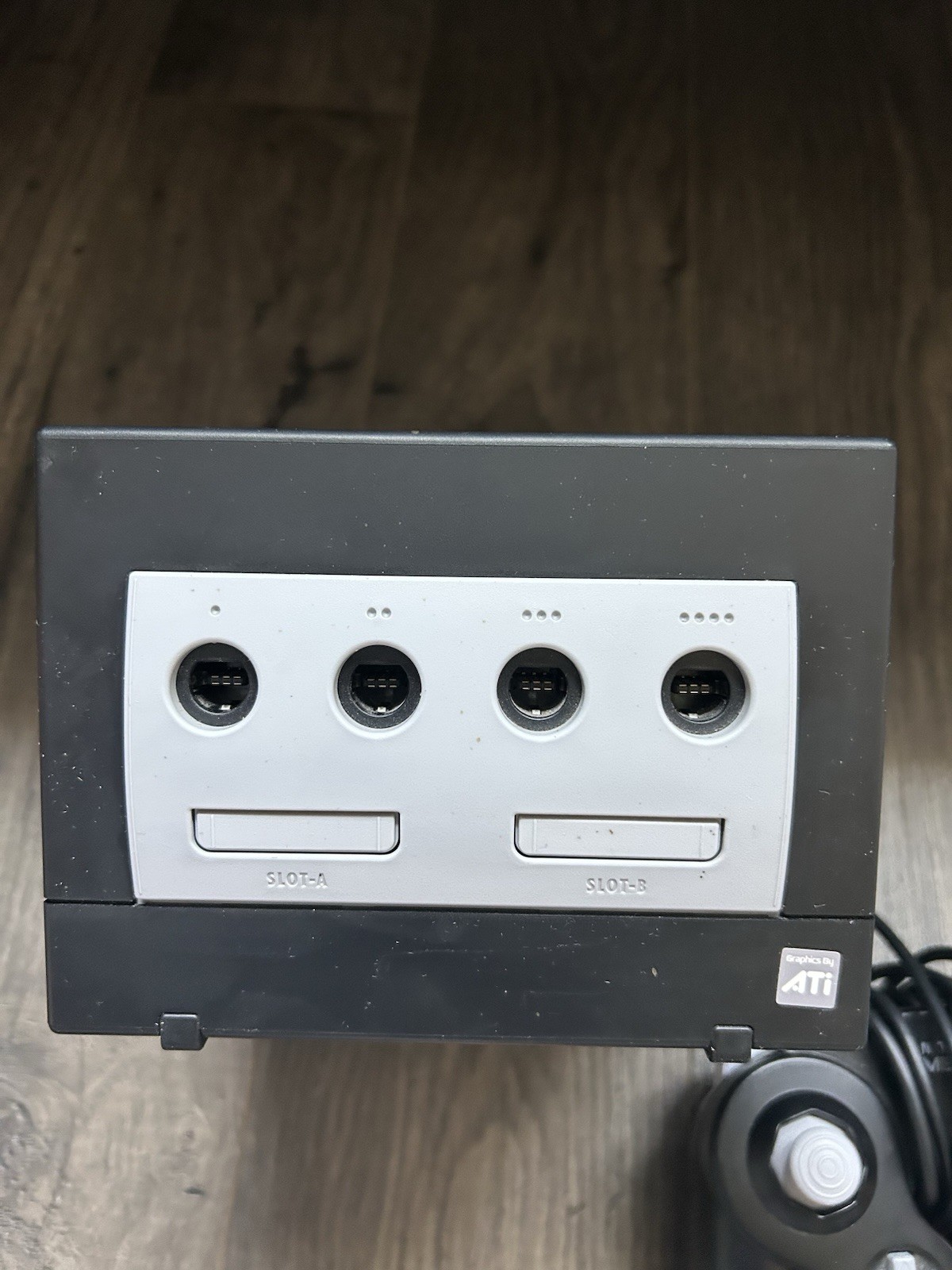 GameCube DOL-001 Console Bundle-2 OEM Controllers, HDMI Adapter, Memory Cards