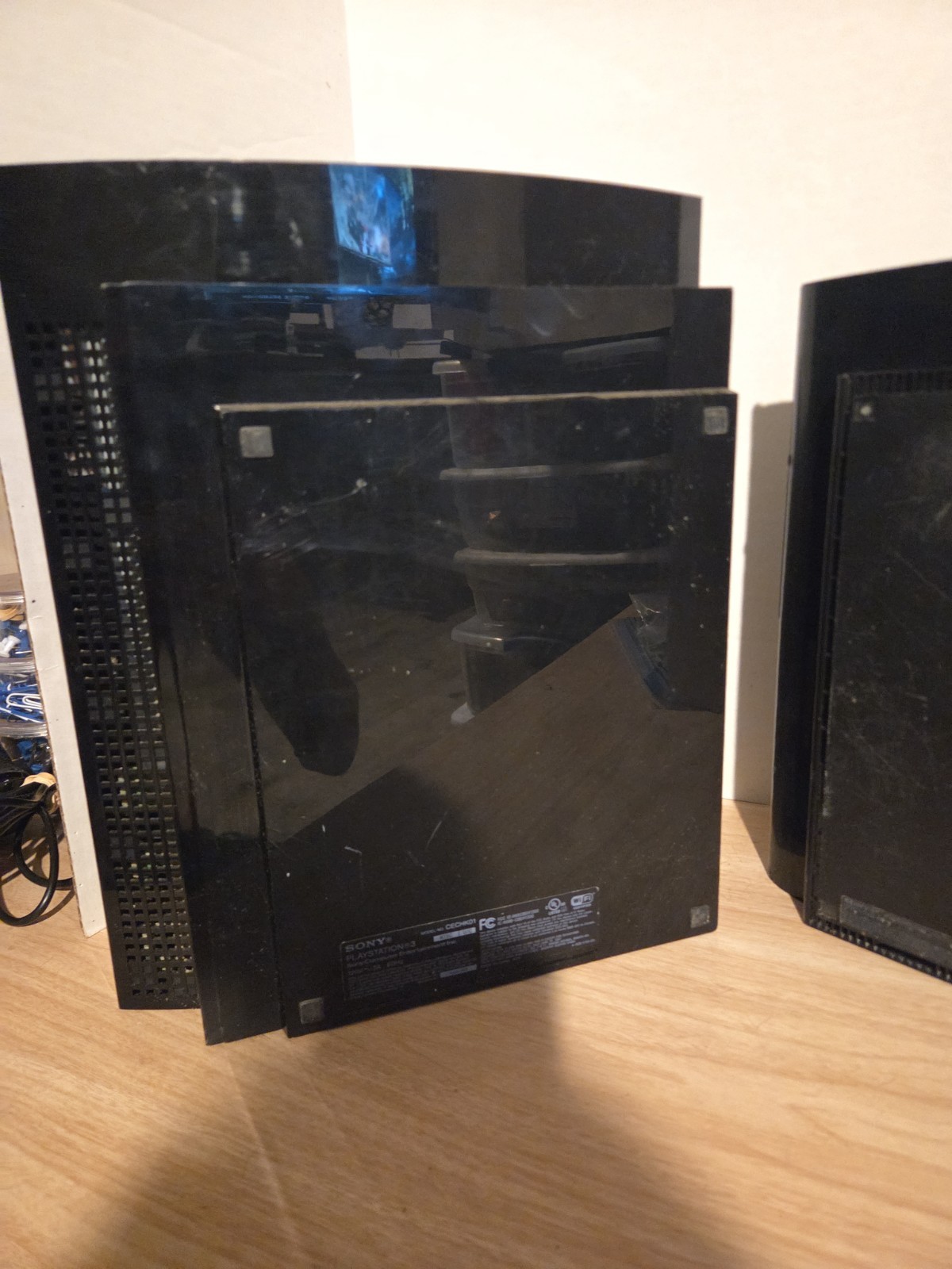 PlayStation 3 Fat Console CECHK01 Cech-4301A for Parts only PS3 As Is/tested