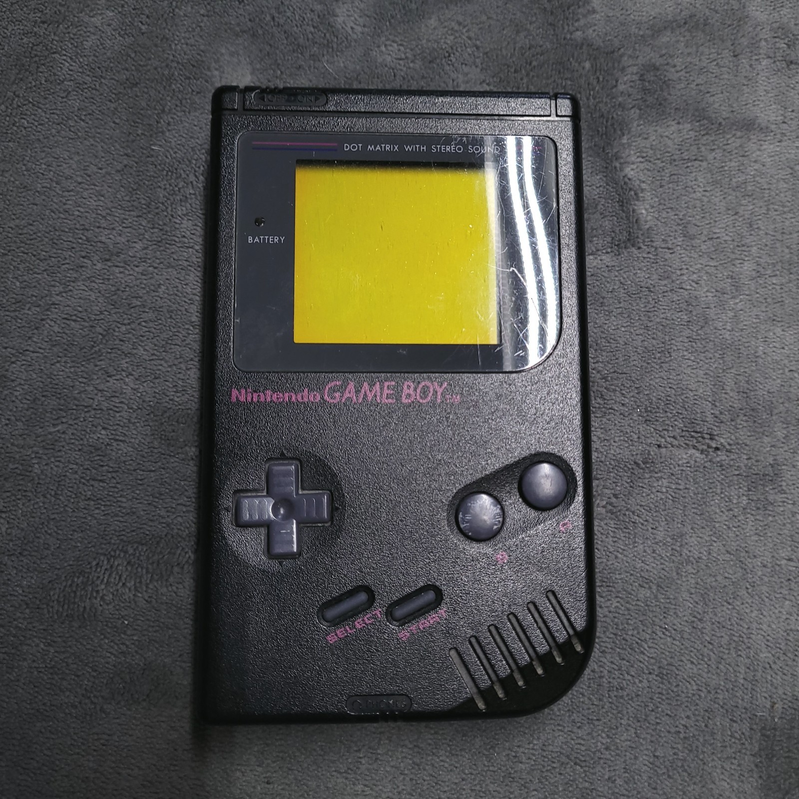 Nintendo GAME BOY Handheld Console DMG-01 Black READ DESCRIPTION Works