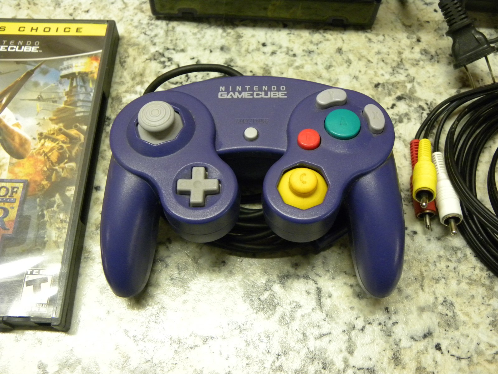Nintendo GameCube Console – Purple (Indigo) w/ Zelda Skin TESTED & WORKING