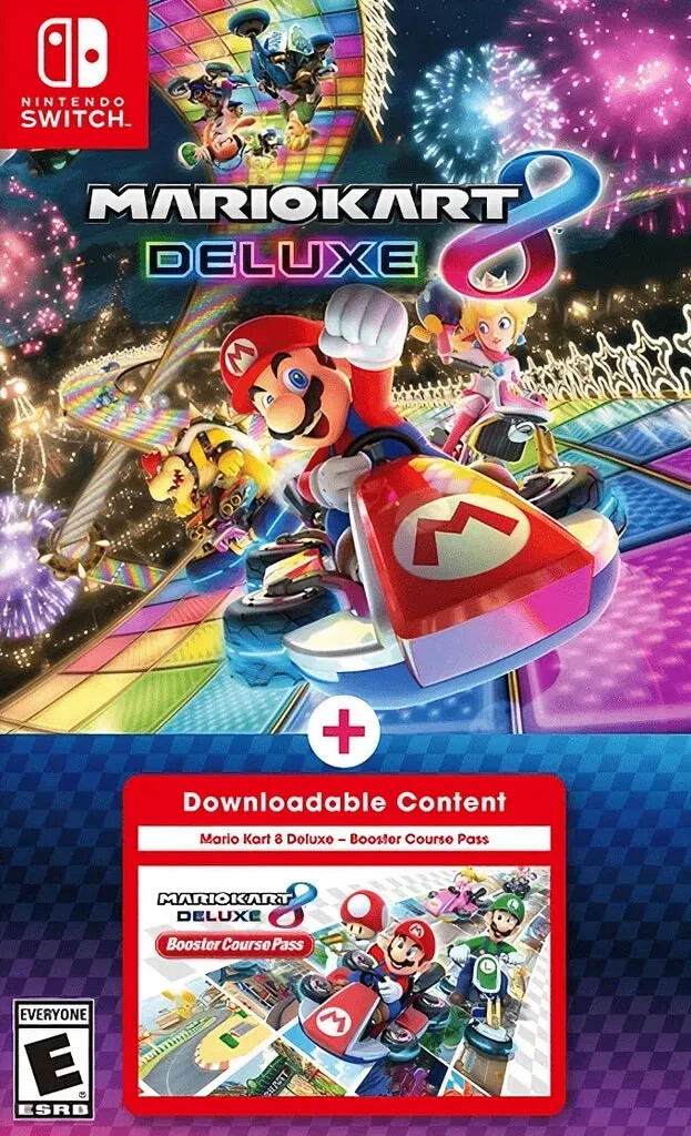Mario Kart 8 Deluxe + Booster Course Pass (Multi-Language) Switch New Special