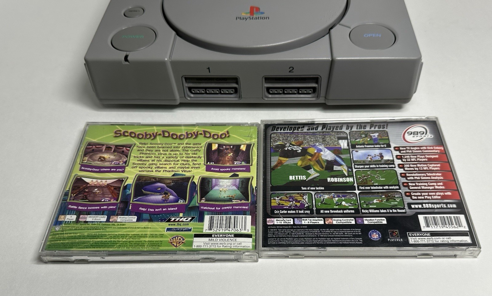 Sony PlayStation 1 Bundle *CLEANED & FULLY TESTED* (SCPH-9001)