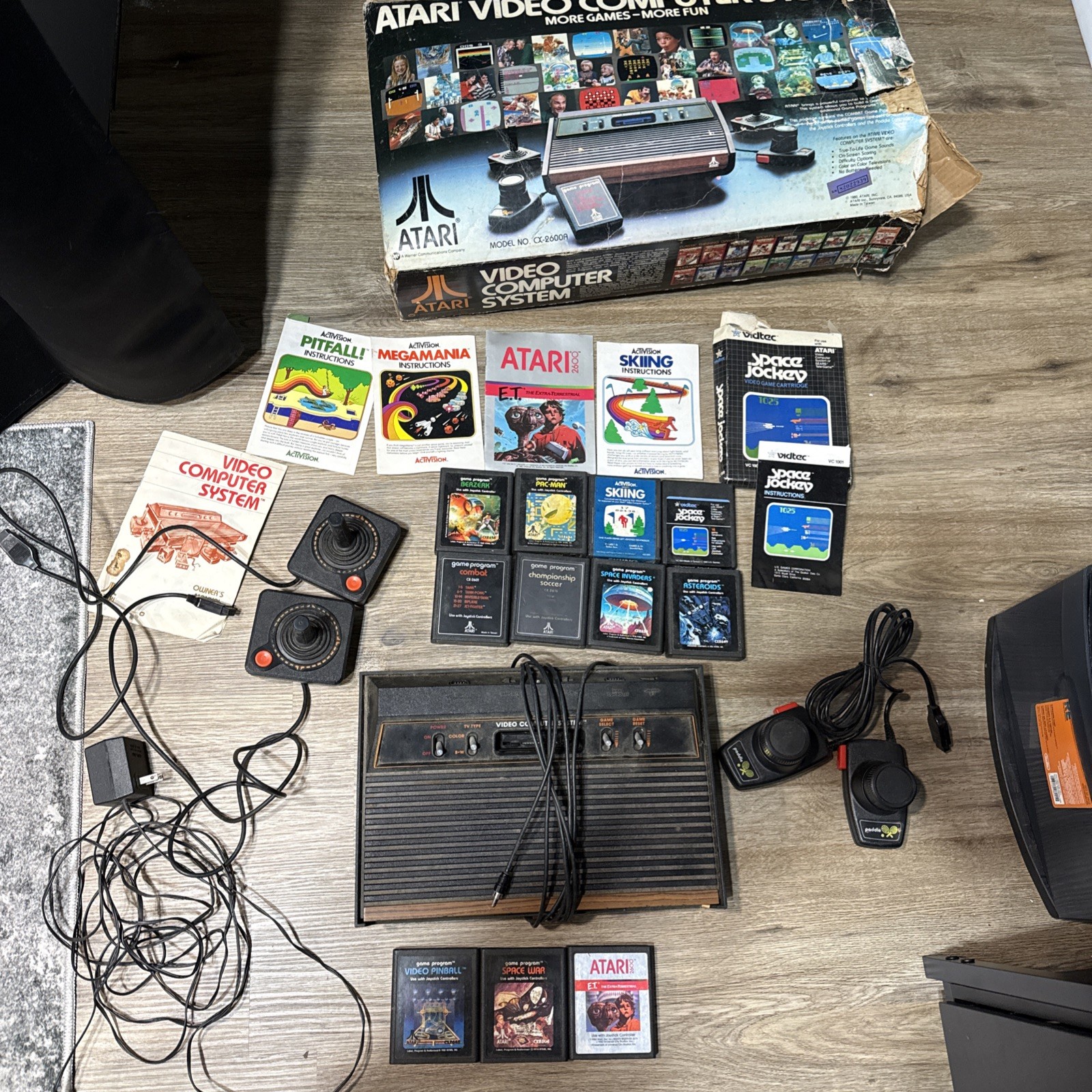 Atari Lot With Original Box