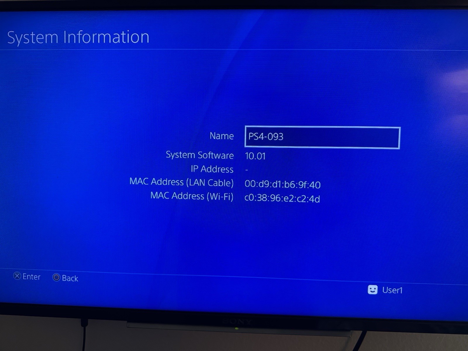 Sony Playstation 4 PS4 Console CUH-115A 500GB w/ Power Cord FW 10.01 – Tested