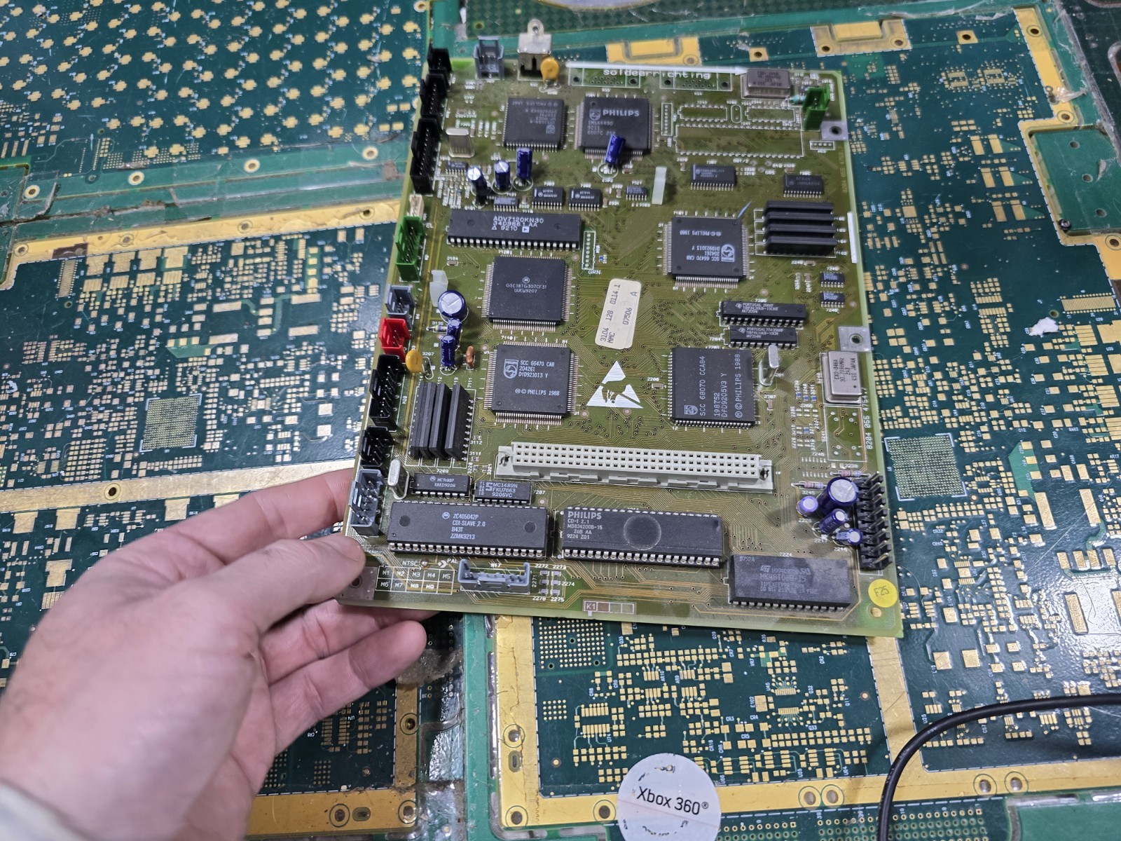 Philips CDI 910 EXACT 3104 128 0114.1 Board-Not Tested-Intact-PARTS-READ ALL