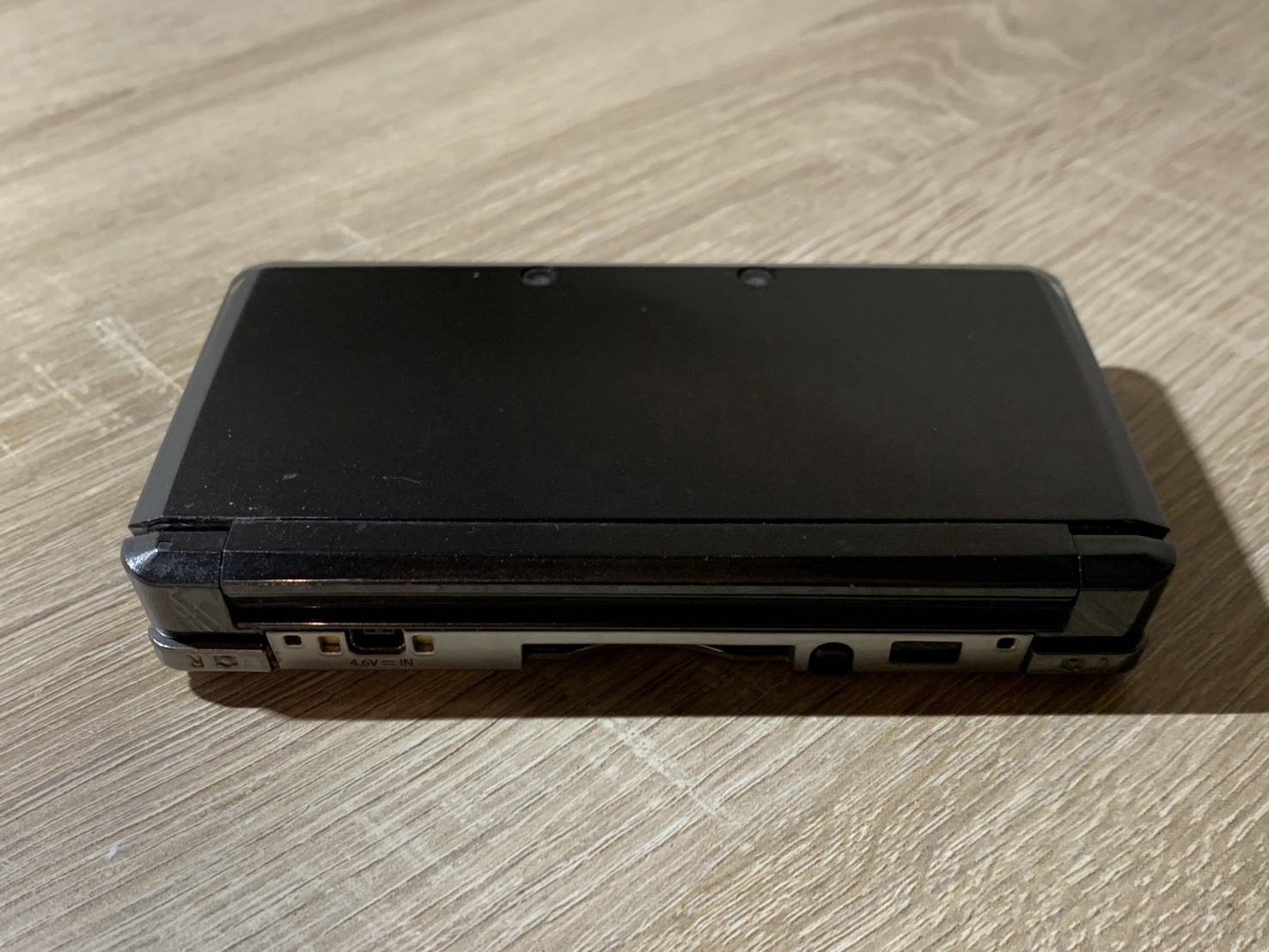 0803 Nintendo 3DS Cosmo Black Good TESTED