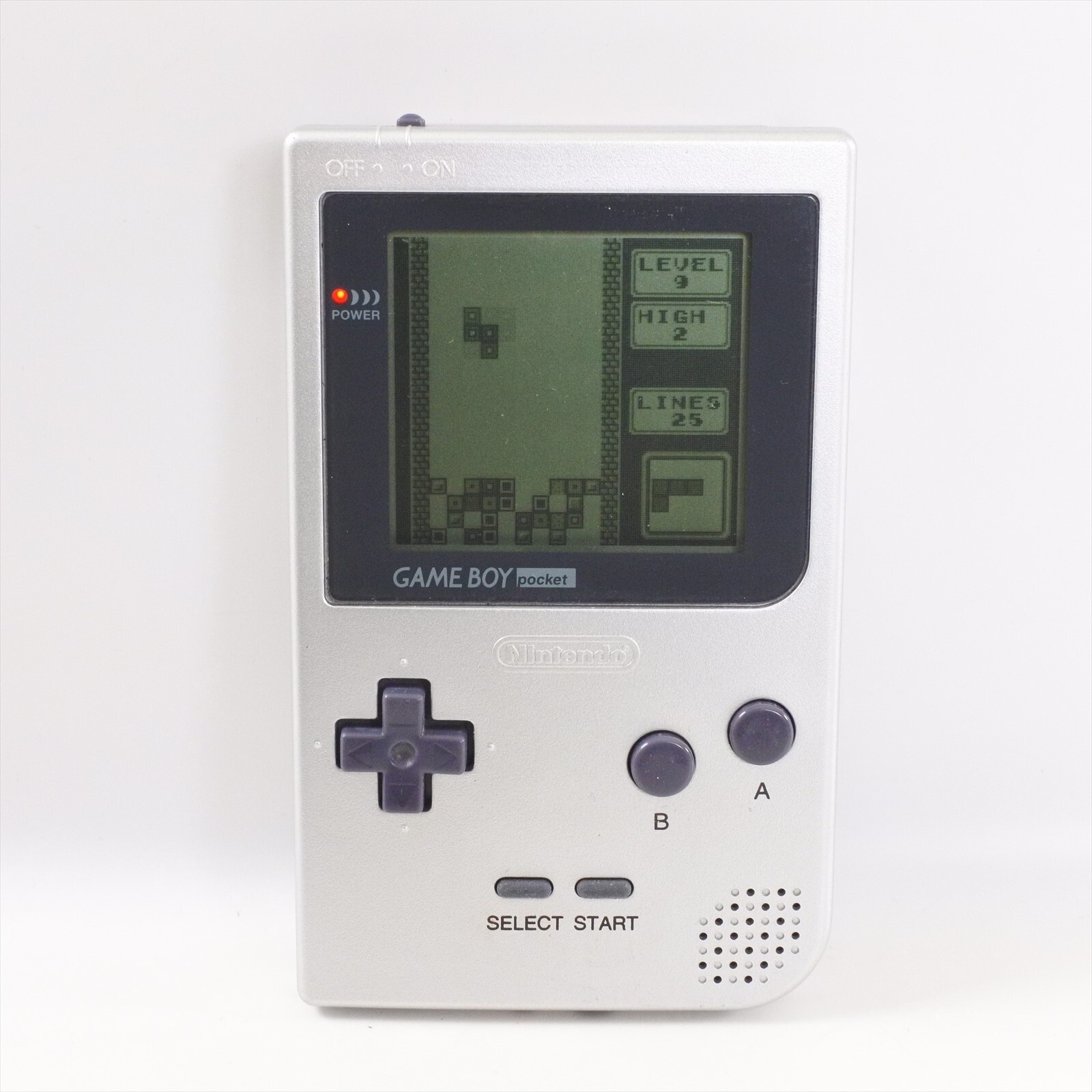 Gameboy Pocket Console Silver MGB-001 Boxed Nintendo CHINA MH13250141 gb
