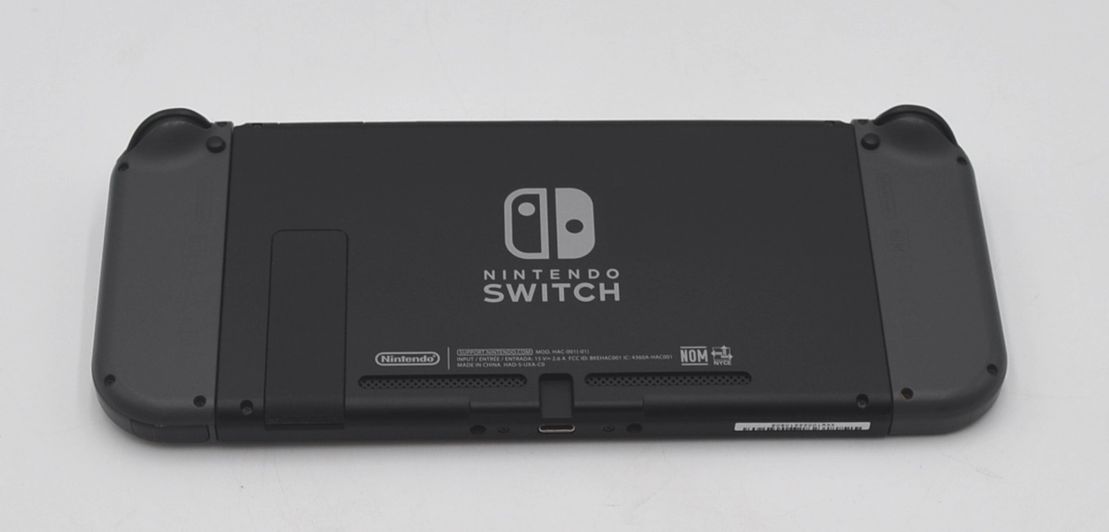 Nintendo Switch Console & Gray Joycons – No Charger or Dock **Read Description**