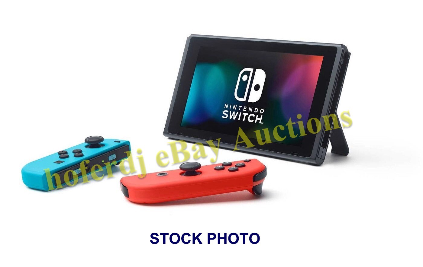 Nintendo Switch Console Joy-Con Neon Blue/Red + Mario Kart 8 Deluxe & Carry Case