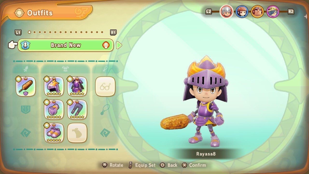 🧵 Fantasy Life i – Ultimate Outfit Collection | 100 Custom Gear Sets
