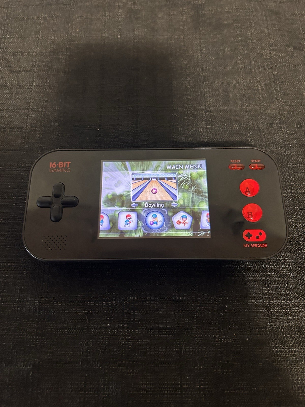 DreamGear Gamer Max My Arcade 16 Bit Handheld Game Console Tested Works