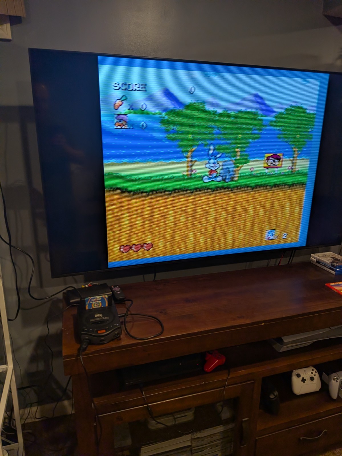 Sega Genesis CDX Console BUNDLE – RECAPPED – READ DESC!