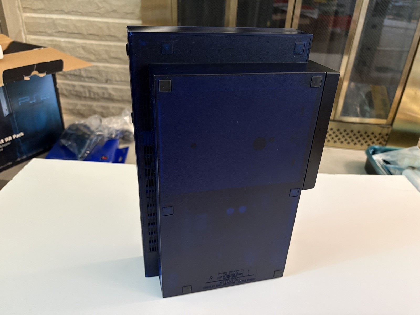 Playstation 2 Midnight Blue BB Pack Console Japan PS2 COMPLETE IN BOX