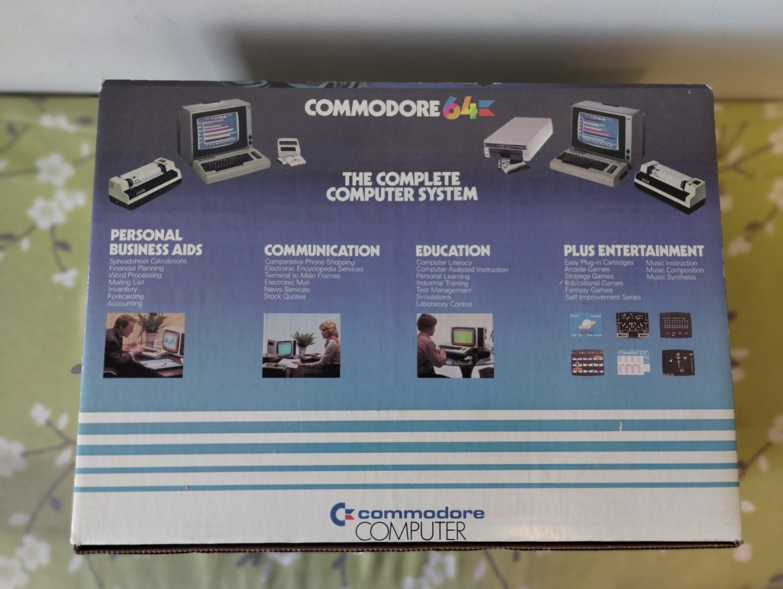 RARE Vintage Original Commodore 64 Console Brand New-Open Box MADE IN USA