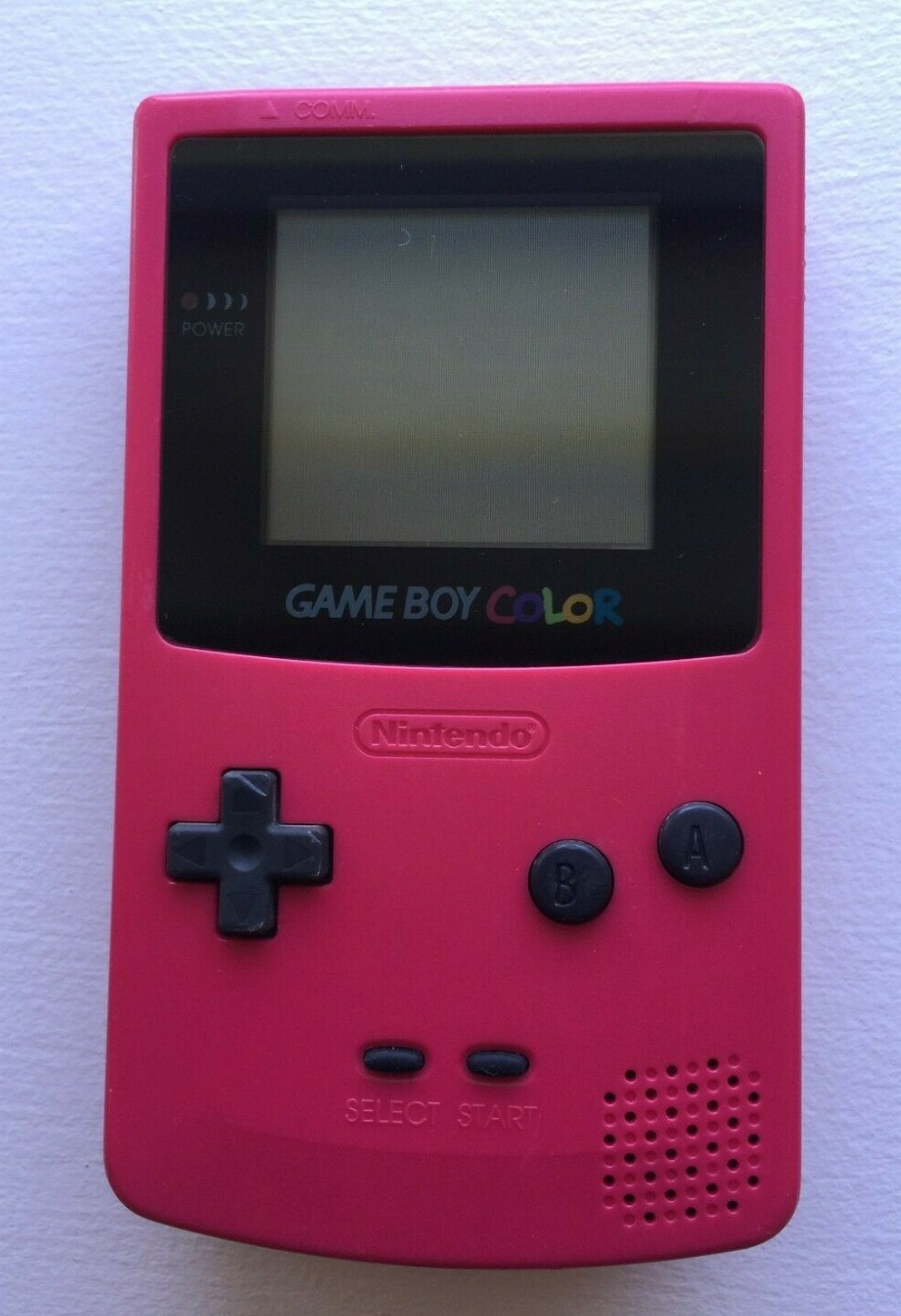 Nintendo Game Boy Color CGB-001 – Berry Red – 100% OEM – Tested Working