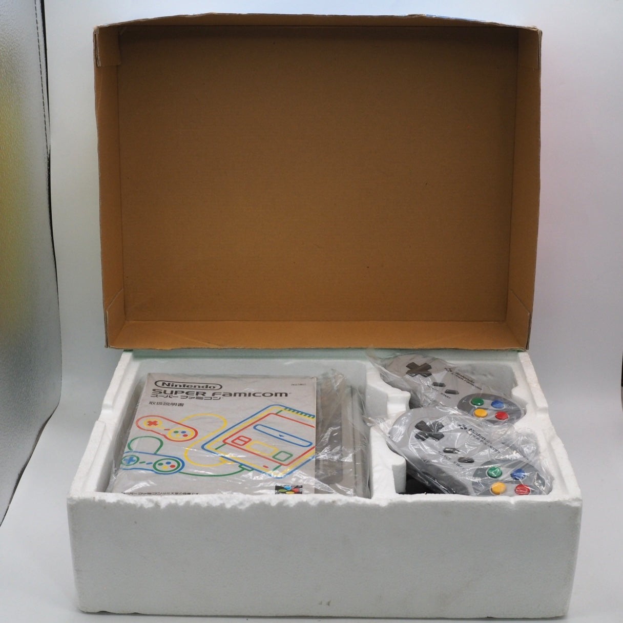 Nintendo Super Famicom Console system Boxed W/ 3 Donkey Kong Games Tested NTSC-J