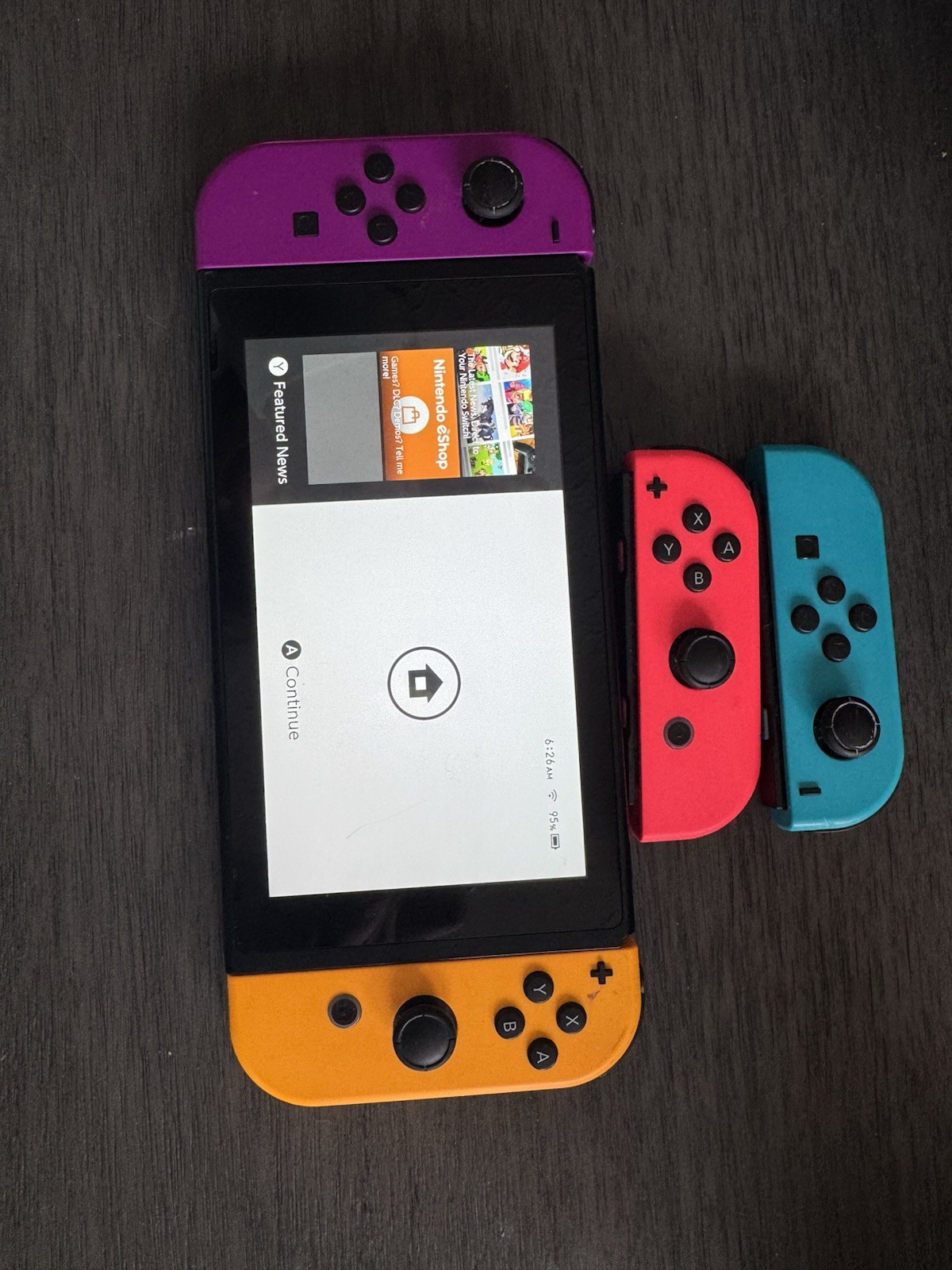 Nintendo Switch HAC-001 Console Multicolor Joy-Con Wi-Fi HDMI USB-C