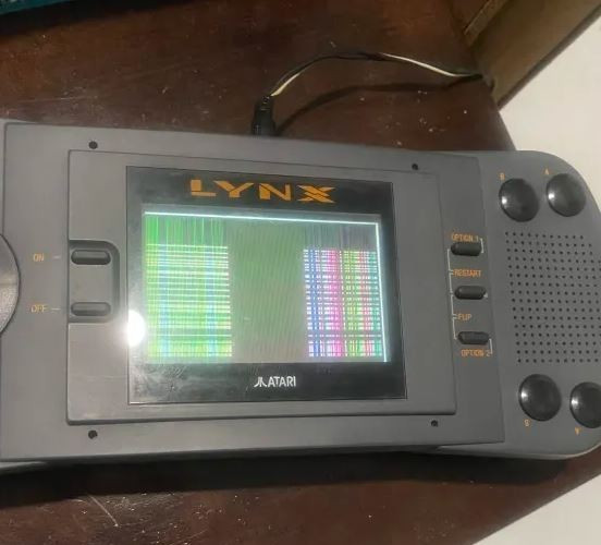 Atari Lynx 1 Console + 11 games/boxed (PAG-0201) **Parts/Repair** – See photos