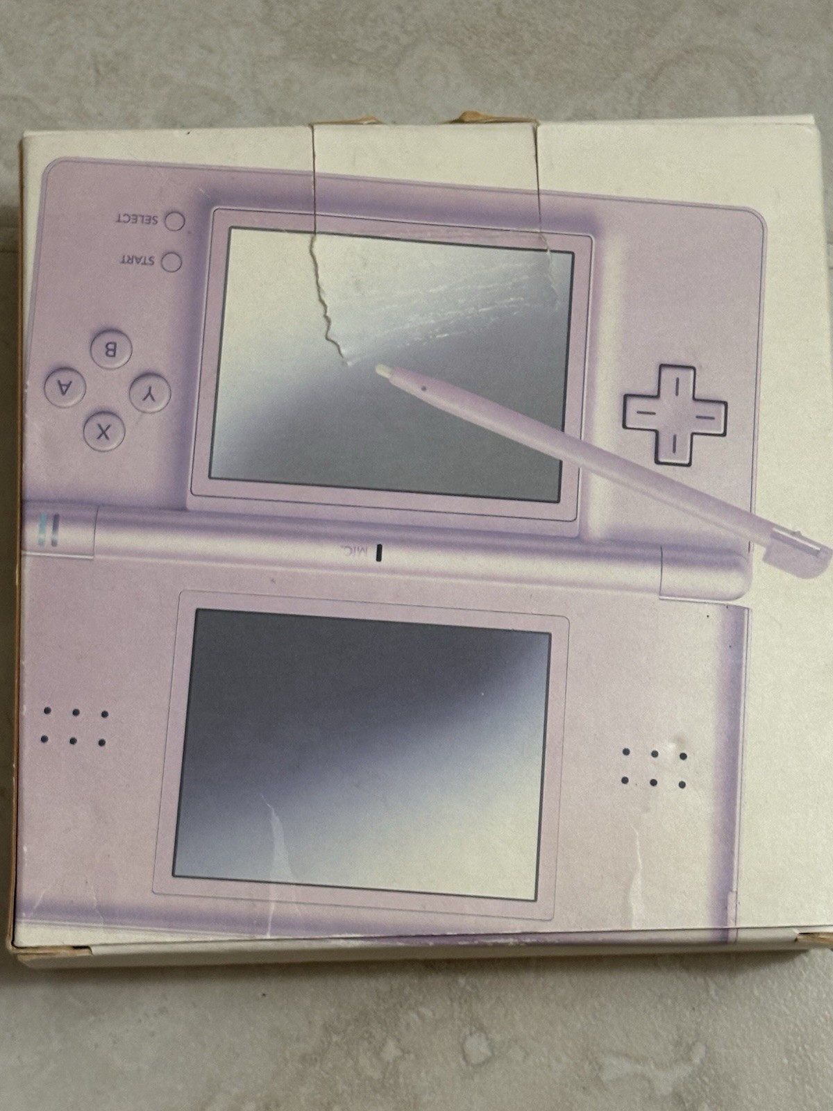 Nintendo DS Lite Metallic Rose With Charger And Stylus Complete In Box Mint