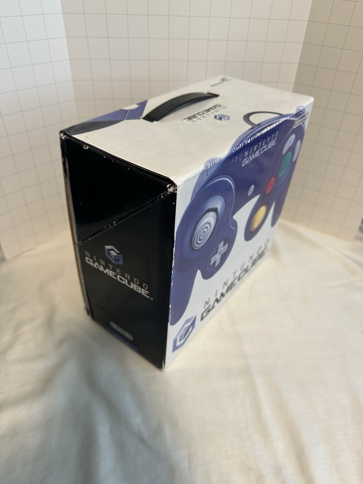 Nintendo GameCube Console CIB Indigo, Works w/ US Region DOL -001 JPN