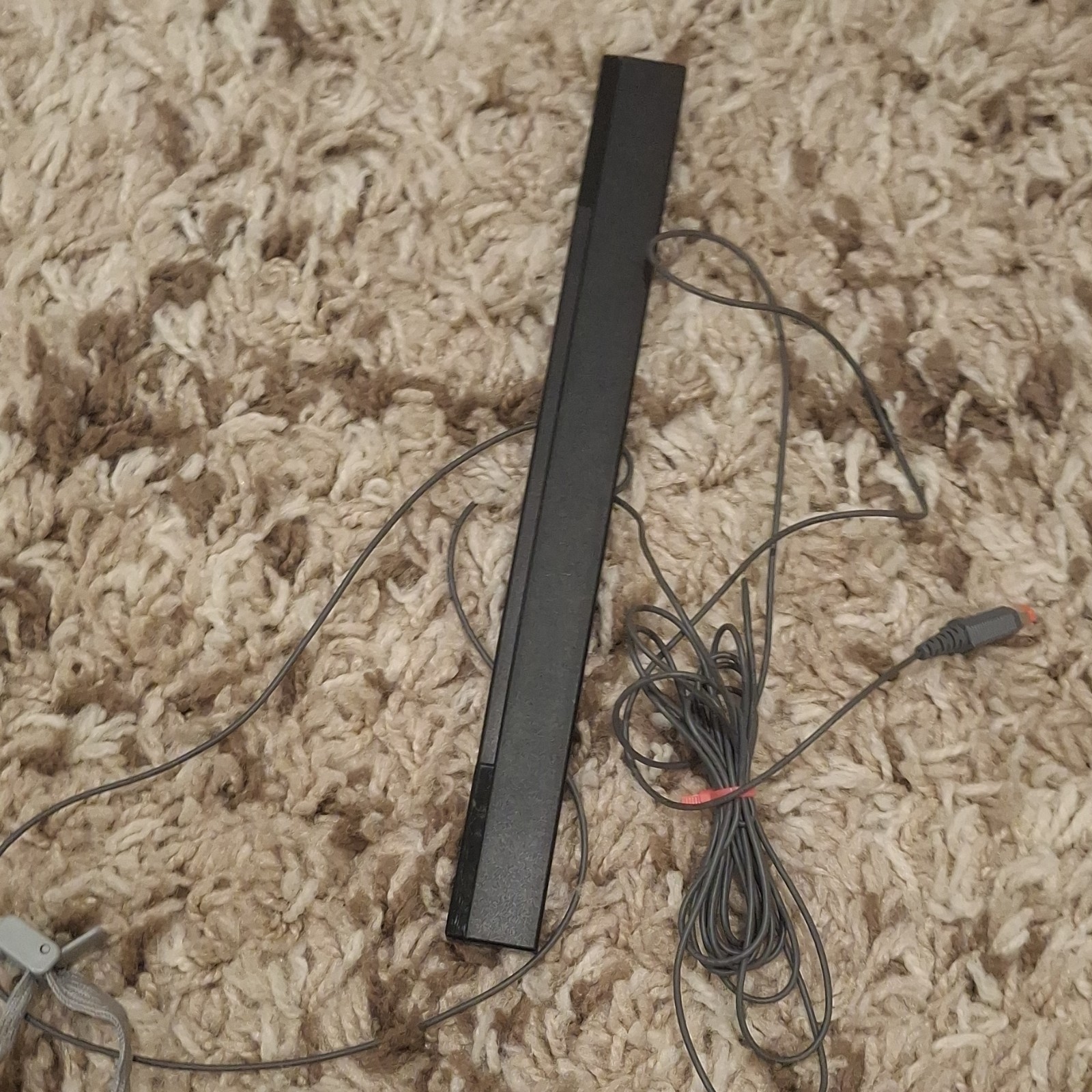 Nintendo Wii Black Console with Controllers, Sensor Bar, Motion Control