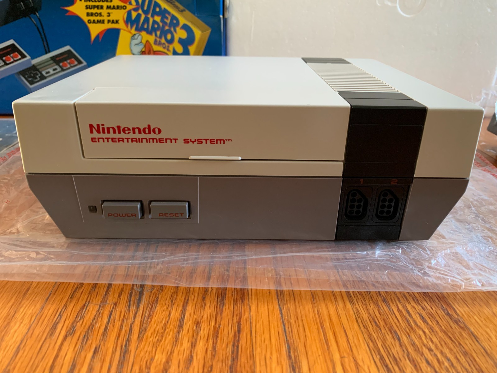 Nintendo NES Challenge Set console system 100% complete in box with protector