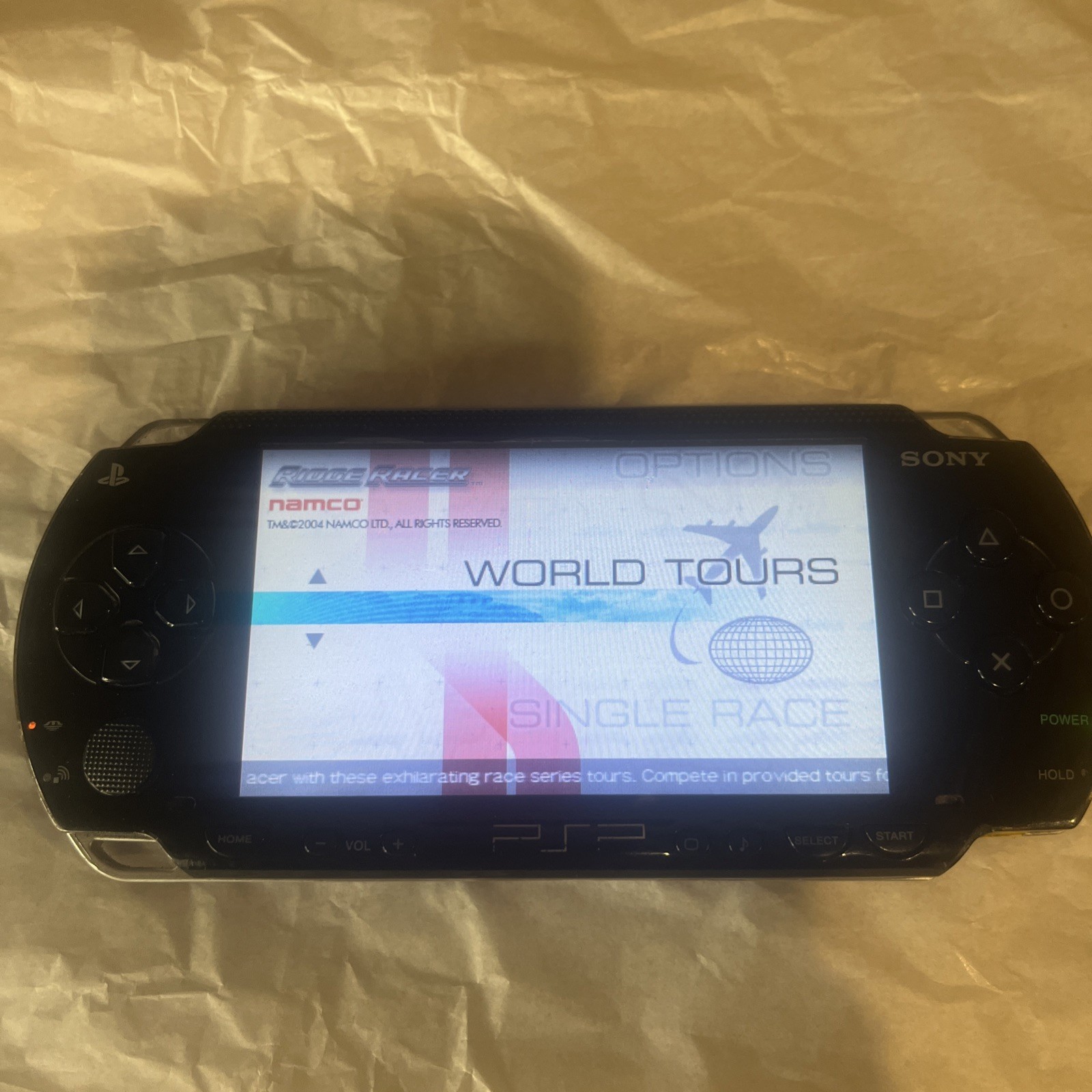 Sony PSP PlayStation Portable Console Model PSP-1001