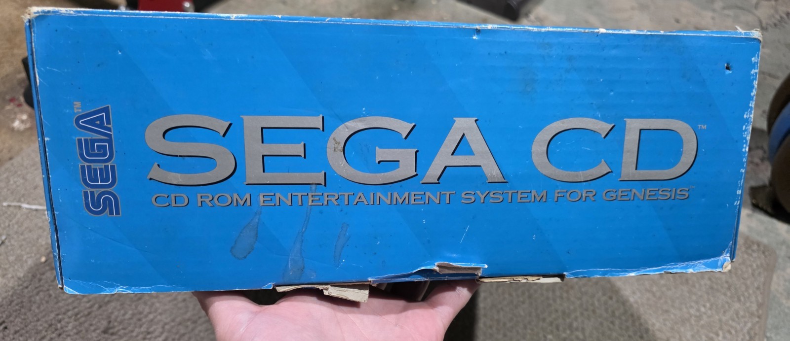 Sega CD Model 2 Console Genesis Bundle Consoles w Controller & Box *TESTED*