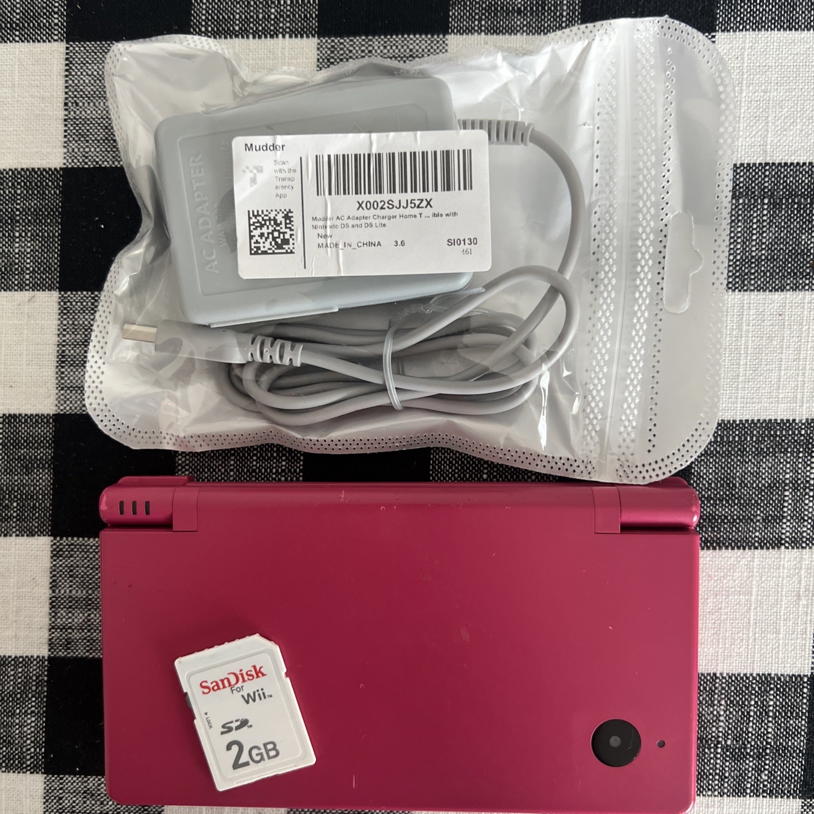 *Nintendo DSi Console *Pink *Model #TWL-001 *2GB Disk *New Charger *Video Demo