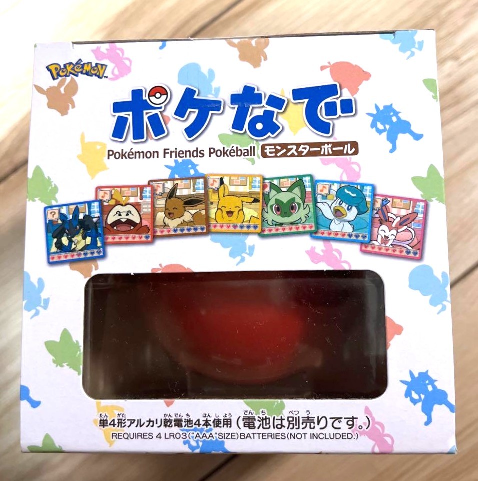 Takara Tomy TAKARA TOMY Pokemon Poke-Nade Monster Ball English available Japan