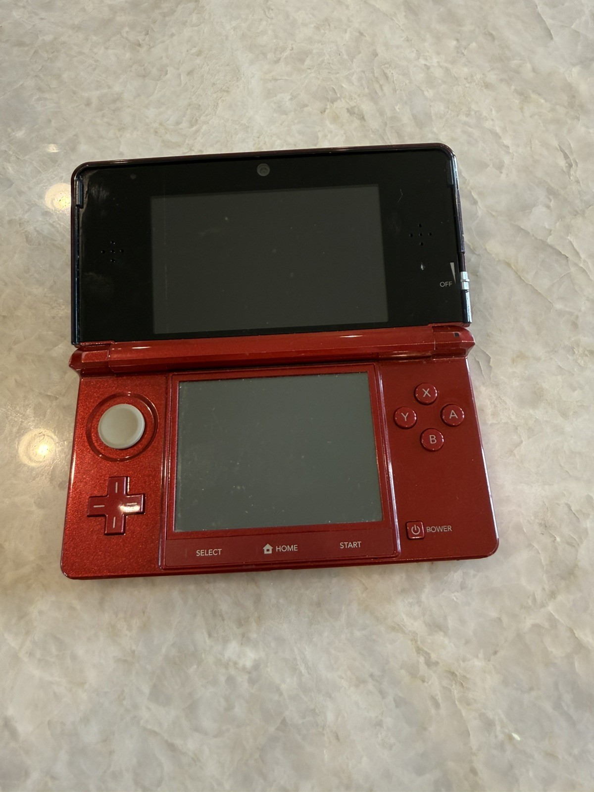 Nintendo 3DS Flame Red CTR-001 NTSC – Tested