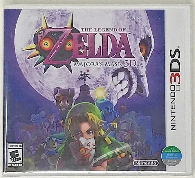 The Legend of Zelda: Ocarina of Time 3D & Majora’s Mask 3D 3DS New Game Bundle