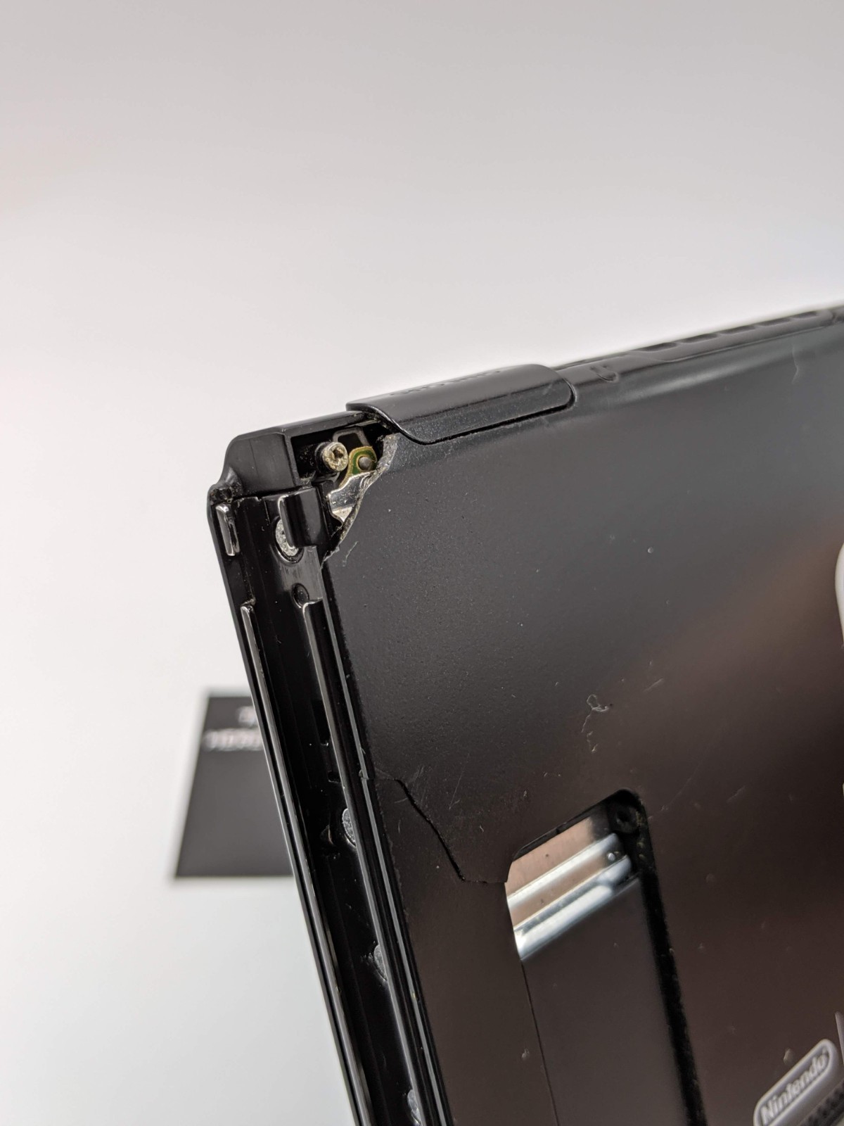 Nintendo Switch Tablet Console Only ERROR OVERHEATING CHIPPED BACK AS IS